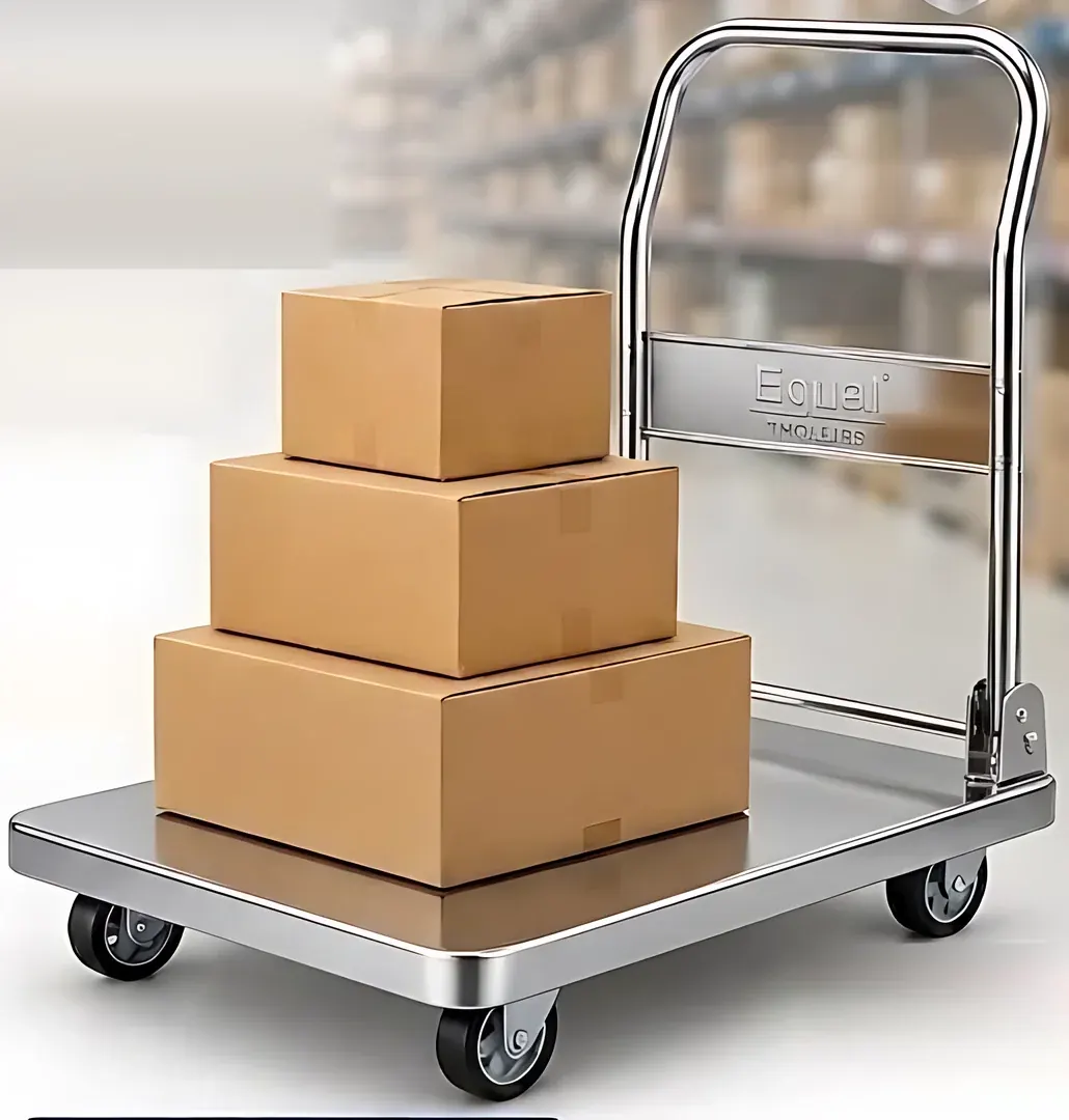 Stainless Steel Platform Trolley